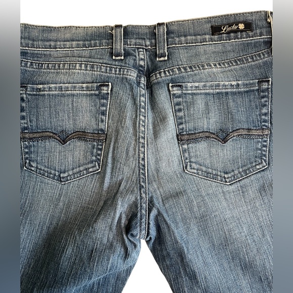 Lucky Brand Womens Bartlett Sweet N Low Denim Bootcut Blue Jeans Size US8/29 - Picture 13 of 14